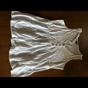 Torrid 2x white blousy tank